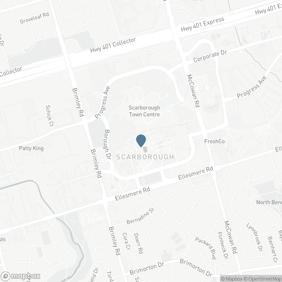 1107 - 60 BRIAN HARRISON WAY, Toronto, Ontario M1P 5J5